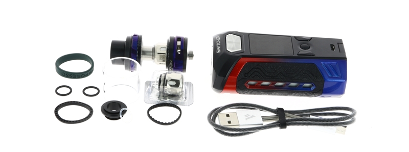 Le contenu de la boîte du Kit Switcher par Vaporesso