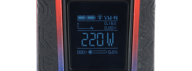 L'écran du kit Switcher par Vaporesso