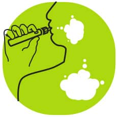 Inhalation-indirecte
