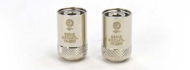 Les résistances fournies avec le kit eGo Aio 2100 par Joyetech