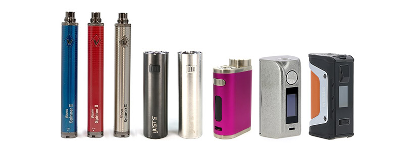 Les batteries composants de la cigarette électronique