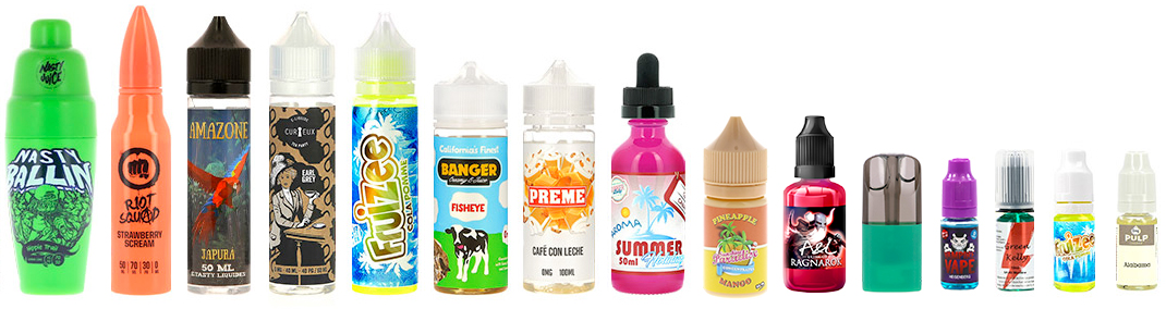 Panel de e-liquide