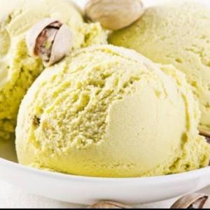 Glace pistache & vanille